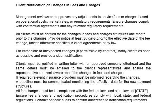 Home Care Agency Policy and Procedure 